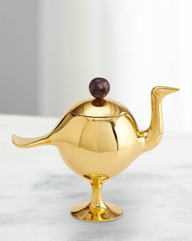 Brass Bird Box